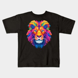 lion modern Kids T-Shirt